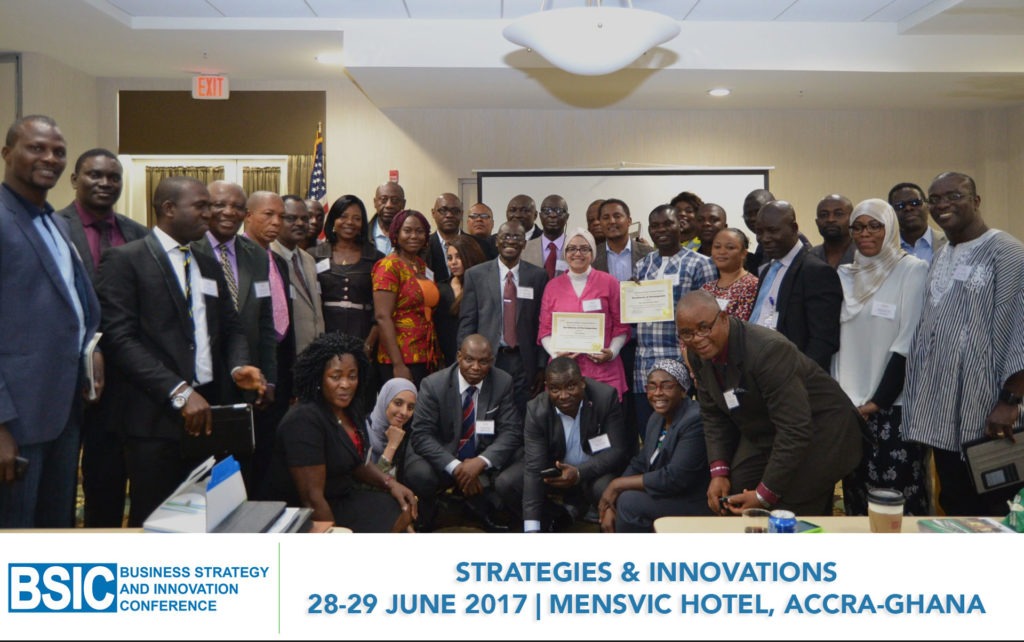 STRATEGIES & INNOVATIONS 28-29 JUNE 2017 | MENSVIC HOTEL, ACCRA-GHANA