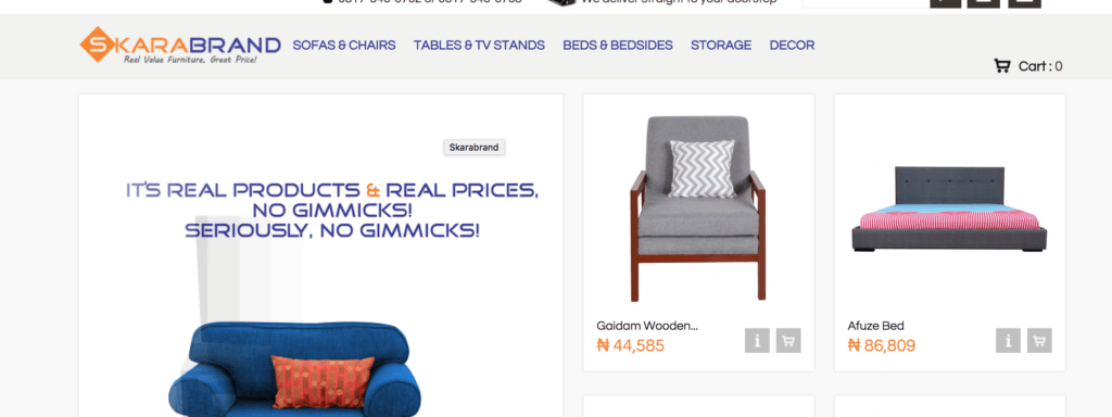 SkaraBrand: A Revolutionary Online Shopping for Furniture in Nigeria - TGA