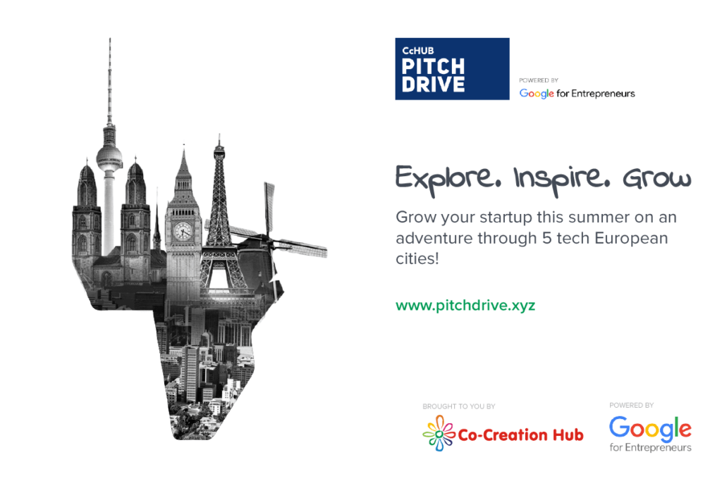 14 AFRICAN STARTUPS CHOSEN TO TRAVEL ACROSS EUROPE IN CCHUB’S PITCHDRIVE - Techgistafrica