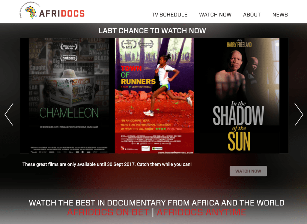 AFRIDOCS LAUNCHES FIRST AFRICAN FREE STREAMING PLATFORM - Techgist.africa