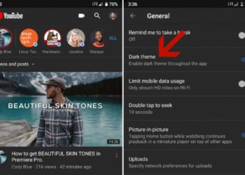 Android Users Can Now Use YouTube’s Dark Theme