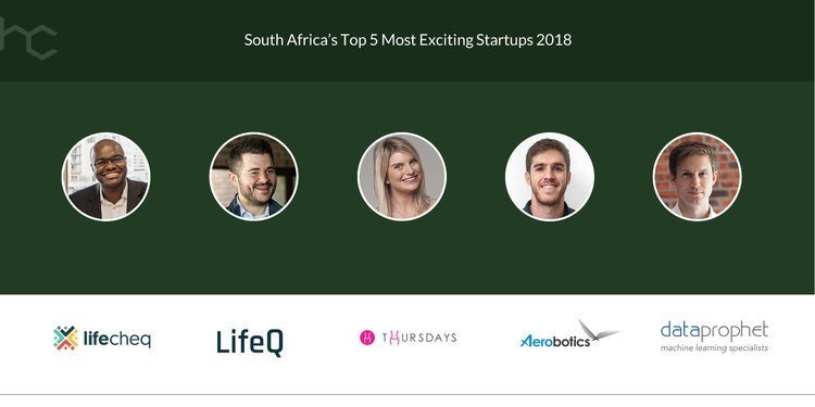 5 Start-ups from Cape Town Win Heavy Chef’s SA Most Exciting Startups of 2018