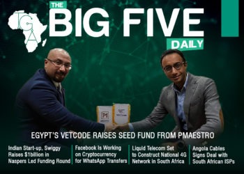 The Big 5 Daily: VetCode Raises Seed Fund from Pmaestro, Facebook Working on Cryptocurrency for WhatsApp Transfers and More