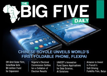 The Big 5 Daily: Chinese Royole Unveils World’s First Foldable Phone, FlexPai