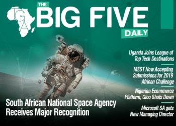 South African National Space Agency Receives Major Recognition, MEST Challenge now open, Gloo Shuts Down and More