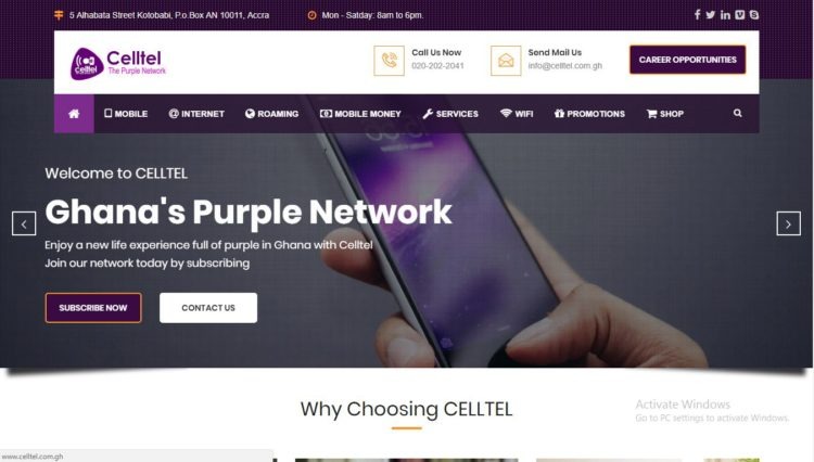 Celltel Network, Roberta Annan Consulting and Chinese Government Partner for $300 million Ghana Smart City