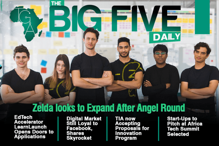 Start-Ups to Pitch at Africa Tech Summit Selected, SA’s Zelda Looks to Expand, Applications and More
