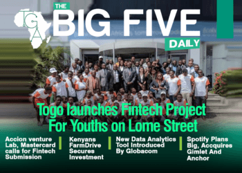 Togo launches Fintech Project for Youths on Lome Street, Spotify Plans Big, Accquires Gimlet And Anchor and More