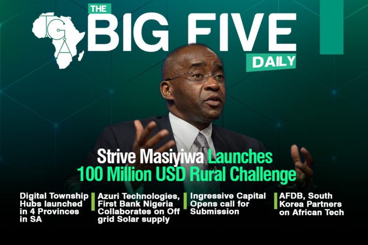 Strive Masiyiwa Launches 100 Million USD Rural Challenge, AFDB, South Korea Partners on African Tech And More