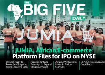 Jumia, African E-commerce Platform Files for IPO on NYSE, Nigerian Fintech TeamApt to Expand to Latin America and More