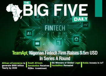 TeamApt, Nigerian Fintech Firm raises 5.5m USD In Series A Round, African eCommerce to generate $500 billion Yearly by 2030 and More