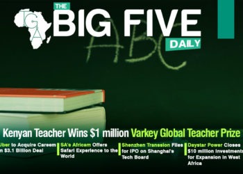 Uber to Acquire Careem in $3.1 Billion Deal, SA’s Africam Offers Safari Experience to the World and more.