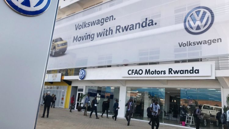 Volkswagen Rwanda Introduces Electric Cars in Ride Hailing App