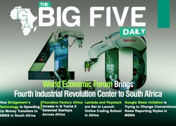 World Economic Forum Brings Fourth Industrial Revolution Center to South Africa, Google News Initiative is Trying to Change Conventional News Reporting Styles in MENA and More