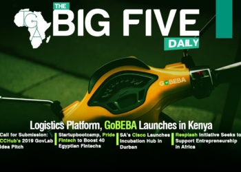 Logistics Platform, GoBEBA Launches in Kenya, Call for Submission: CCHub’s 2019 GovLab Idea Pitch and More