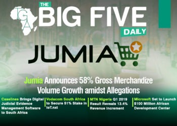 Jumia Announces 58% Gross Merchandise Volume Growth amidst Fraud Allegations, Caselines Brings Digital Judicial Evidence Management Software to South Africa and More