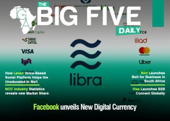 Facebook unveils, New Digital Currency, NCC Industry Statistics reveals new Market Share and More