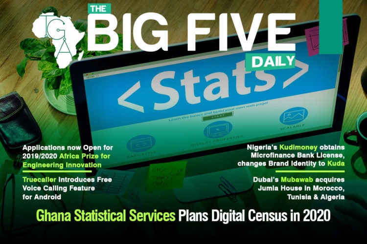 Ghana Statistical Services Plans Digital Census in 2020, Truecaller Introduces Free Voice Calling Feature for Android and More