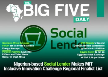 Nigerian-based Social Lender Makes MIT Inclusive Innovation Challenge Regional Finalist List, Paradise Gaming Launches EdTech and Video Game Center in West Africa and More