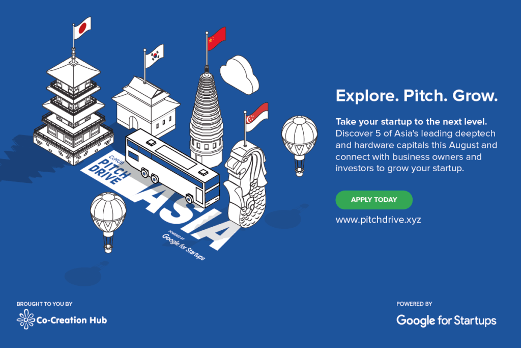 CcHub partners Google for Startup to launch Pitchdrive Asia Tour