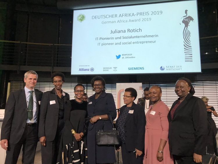 Kenyan Techpreneur, Juliana Rotich bags the German Africa Foundation Prize