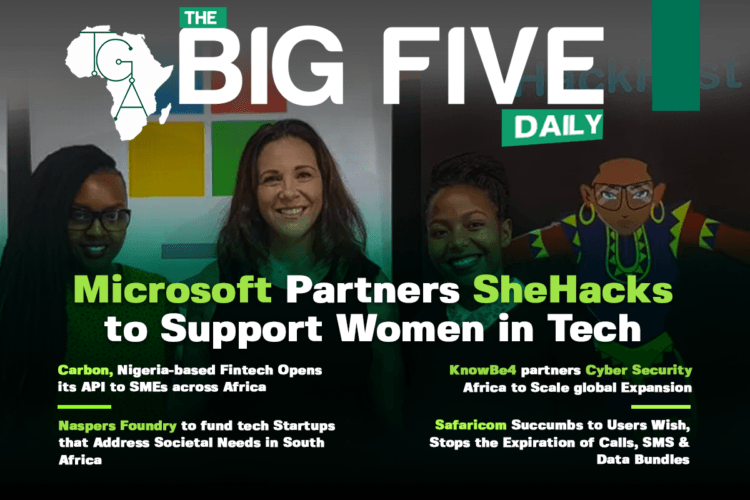 Microsoft Partners SheHacks to Support Women in Tech, KnowBe4 partners Cyber Security Africa to Scale global Expansion and More