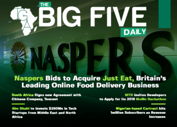Naspers Bids to Acquire Just Eat, Britain’s Leading Online Food Delivery Business, South Africa Signs New Agreement with Tencent to Scale Foreign Investment and More