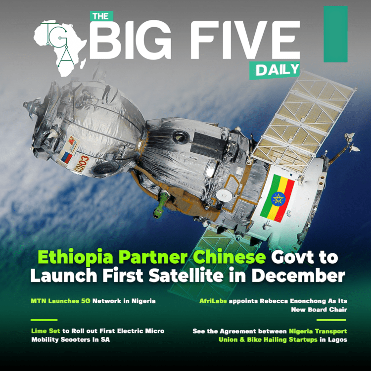 Ethiopia Partner Chinese Govt to Launch First Satellite in December, AfriLabs appoints Rebecca Enonchong As Its New Board Chair and More