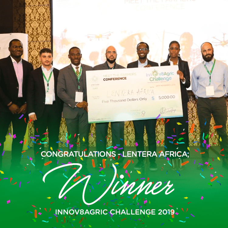 Lentera Africa Wins $5000 Innov8Agric Challenge Grand Prize