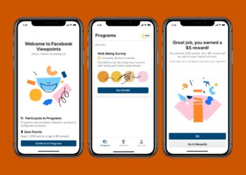 Facebook to Reward Users for Using Data Via Its New Research App Viewpoints