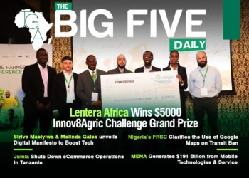 Lentera Africa Wins $5000 Innov8Agric Challenge Grand Prize, Jumia Shuts Down ECommerce Operations in Tanzania and More