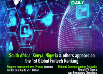 South Africa, Kenya, Nigeria & others appears on the 1st Global Fintech Ranking, NITDA Introduces Smart Agro Business Platform in Nigeria and More
