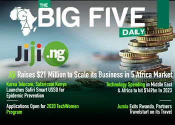 Jiji Raises $21 million to Scale its Business in 5 Africa Market, Jumia Exits Rwanda, Partners Travelstart on its Travel Operations and More