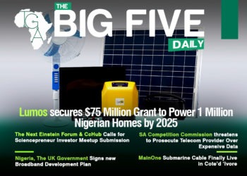 Lumos secures $75 Million Grant to Power 1 Million Nigerian Homes by 2025, MainOne Submarine Cable Finally Live in Cote’d ‘Ivore and More