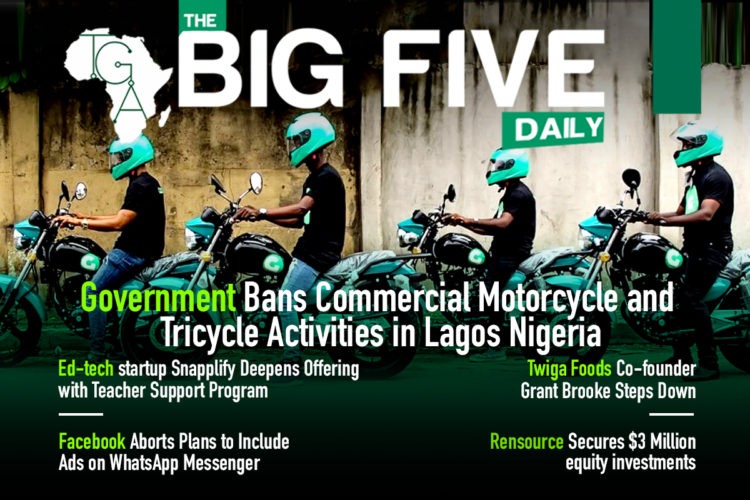 The Big 5 Daily: 28th January, 2020