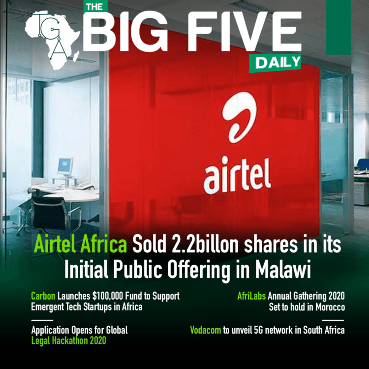 The Big 5 Daily: 19th February, 2020