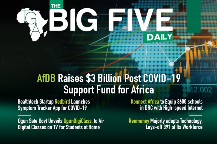 The Big 5 Daily: 30th March, 2020