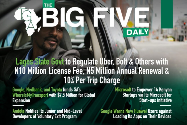 The Big 5 Daily: 2nd March, 2020