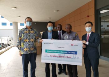 Huawei Donates Ultramodern Video Conference Facility to Ghana