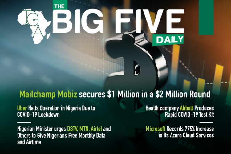 The Big 5 Daily: 1st April, 2020