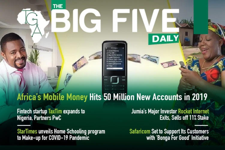 The Big 5 Daily: 6th April, 2020