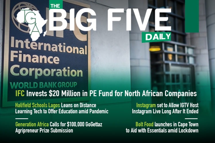 The Big 5 Daily: 20th April, 2020