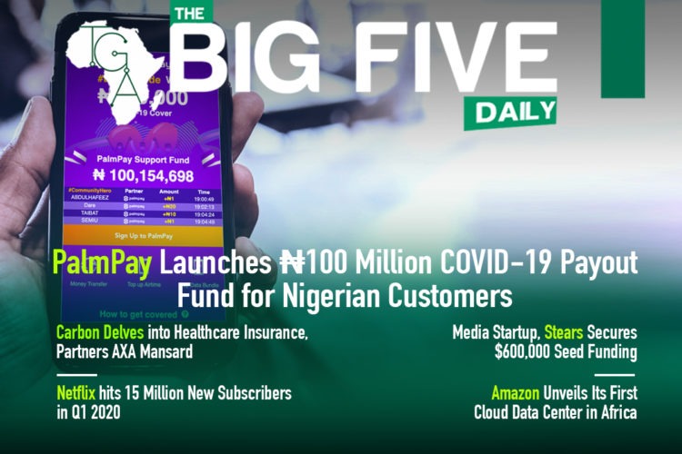 The Big 5 Daily: 23rd April, 2020