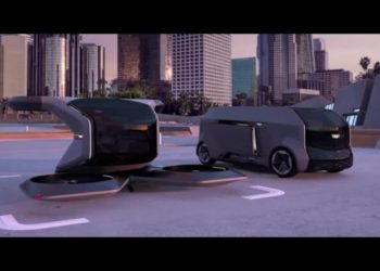 General Motors Cadillac's futuristic flying car 2021