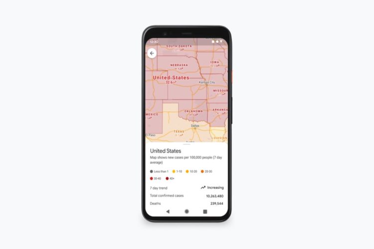 Google Map Covid 19 vaccine