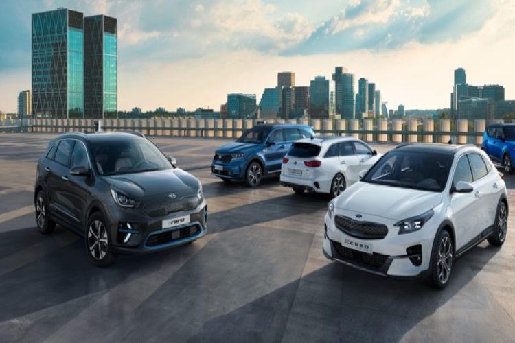 Kia CV electric car tech news