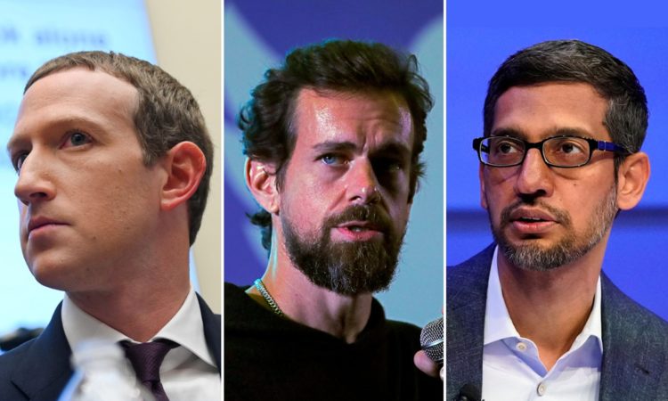 U.S Congress Facebook Twitter google