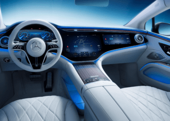 Electric Mercedes Benz EQS