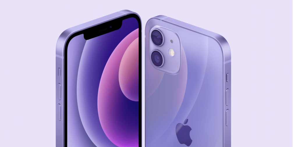Purple iPhone 12 Apple