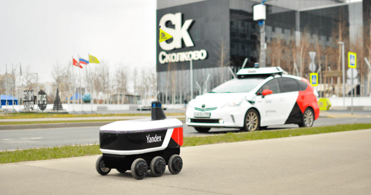 Yandex online grocery delivery